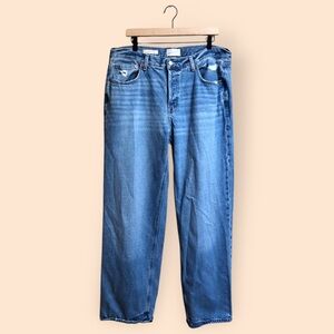 Universal Thread Women’s Mid-Rise 90s Baggy Jeans Medium Wash Women’s Size 14